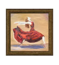 Dancer - oil on canvas