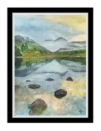 landscape - water color